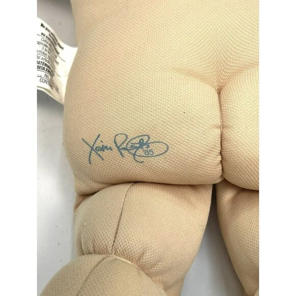 VTG 1985 CABBAGE PATCH KIDS Preemie DOLL Bald w/ Clothes Suit *Staining READ* - Picture 8 of 11